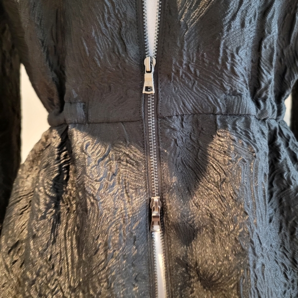 ❤️BCBG MAXAZRIA BLACK COAT DRESS - Picture 8 of 13